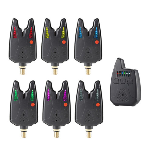 Wireless Fishing Alarm Kit 200m Range; 1 Receiver 2