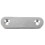 60mm x 16mm Straight Repair Joining Mending Flat Plate Bracket 50Pcs 5