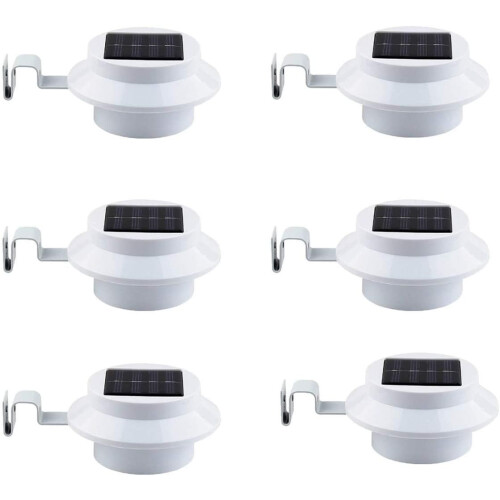Outdoor Solar Gutter Lights Smart LED Night Light