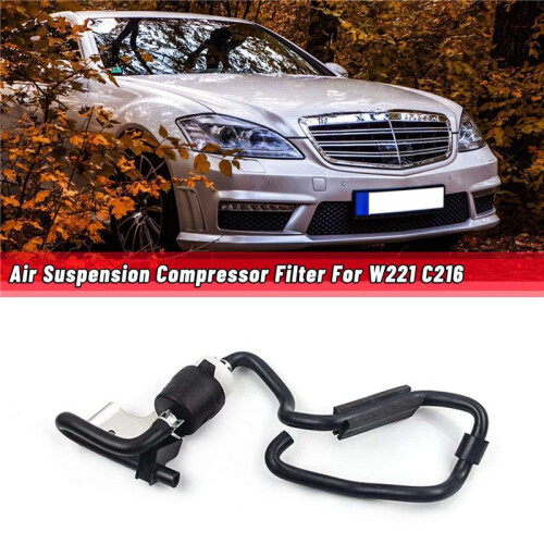 2X A2213200369 Billuftfjädring Kompressorfilter för   S W221 C216 Luftkompressor Tryckfjäderfilter 1