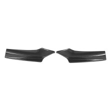 Front Bumper Lip Spoiler for BMW 5 Series F10 F11 M Sport 2010-16 Carbon Style