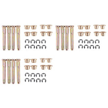 3X Perni Cerniera Portiera Auto Kit di Riparazione Boccola Perno Adatto per Accord Cr-V Crx Ek Eg