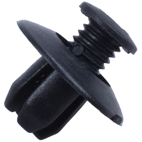 60X 8mm Auto  Clips Fit for   Front Push-Type Retainer Clips Black 2