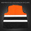 Orange XL Reflective Zipper Vest for Safety 4