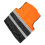 Orange XL Reflective Zipper Vest for Safety 6