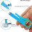 All-in-One RJ45 Pass Through Crimp Tool Kit for Ethernet Cables 4