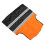 Orange XL Reflective Zipper Vest for Safety 12