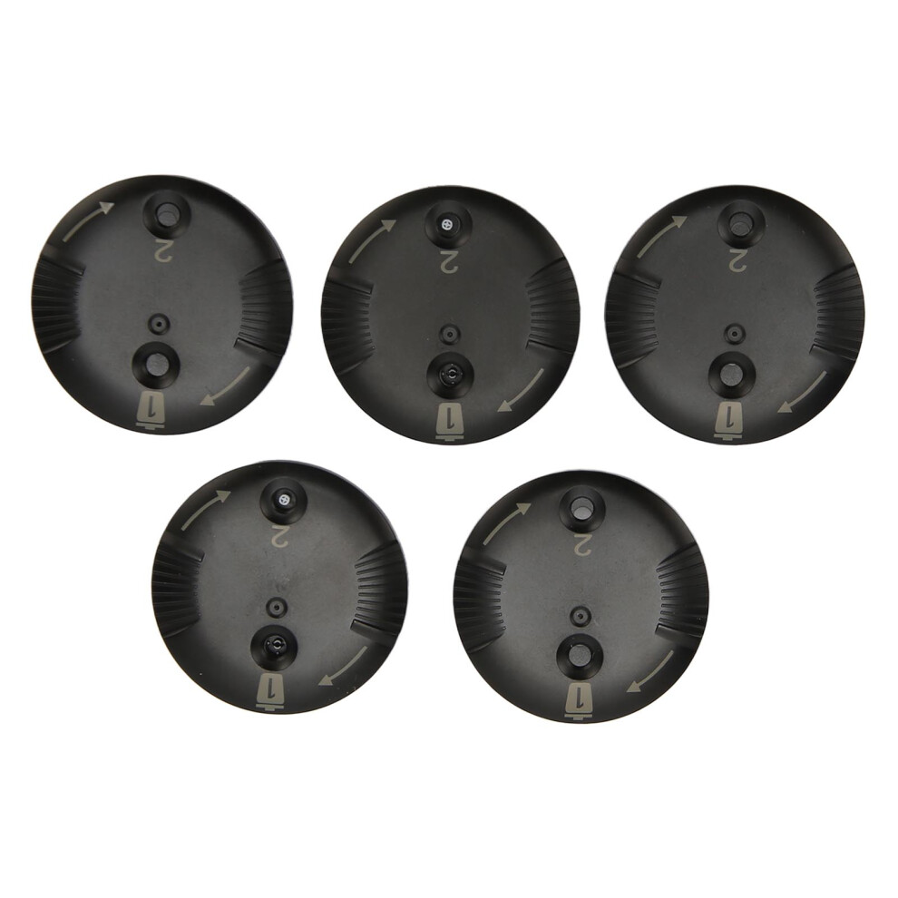 Black 5Pcs Disk Wax Guards For Phonak Hearing Aids - 40 Filters
