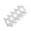 Minimalist 4-Slot File Sorter 35x15x14.5cm White 7