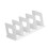 Minimalist 4-Slot File Sorter 35x15x14.5cm White 11