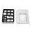 140x Car Window Glass Lift Button Sticker for   B C E Gla Cla Glk Gl Ml Gle Class 8