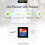 4G WiFi Router 2100mAh LED Color Screen 10 Users 4