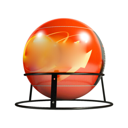 Fire Extinguisher Ball 4kg Red Automatic Portable 1