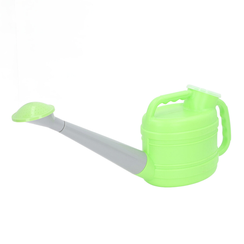 Large 2.5L Green Pe Plastic Plants Watering Can With Big Mouth 7901388123158