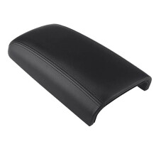 Auto PU Leather Center Console Lid Black Armrest Cover for Trailblazer Rainier 25998847 25998838