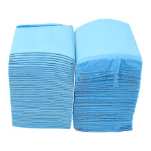 Pet Training Pads 100 Pack, Super Absorbent Leak-Proof Puppy Pee Pads, 33x45 cm Blue Disposable Dog Diapers for Small Dogs