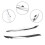 68127941AB, 68127940AB for  300 2011-2014 Front Bumper Molding Trim Set Left+Right 3