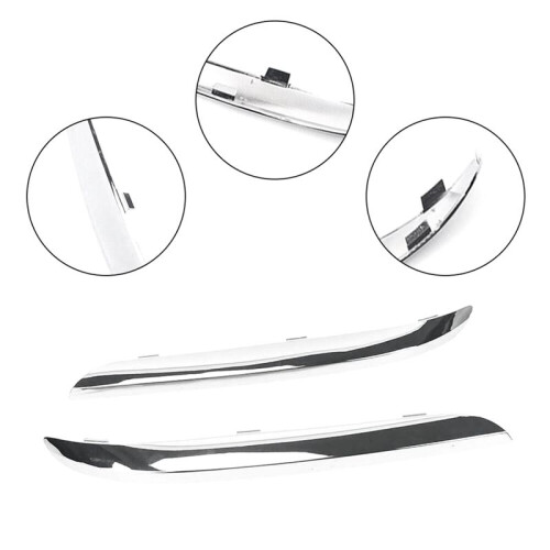 68127941AB, 68127940AB for  300 2011-2014 Front Bumper Molding Trim Set Left+Right 2