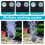 Solar Oxygen Pump 3-Level Adjustable Aerator with 6V 4W Panel 5