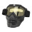 Skull Motorcycle Goggles, 150g, One Size, Yellow 8