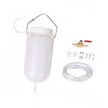 Kit Serbatoio Carburante Ausiliario da 1 Litro con Tubo Carburante, Strumento di Manutenzione e Riparazione del Serbatoio del Carburante con Bilancia