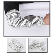 Schweißarm-Begroßhüllen, 1 Paar, hitzebeständig, flammschutzbeschichtete Aluminiumfolie-Abdeckung