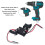 Reversible Trigger Switch with Light for Drill 7.2‑24V DC 16A Speed Control 3