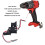 Reversible Trigger Switch with Light for Drill 7.2‑24V DC 16A Speed Control 5