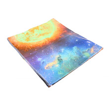 UV-reaktatives Landschaft- Wandbehang 150x130cm Schwarzlicht-Deko Wanddekoration