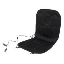 Heated Car Seat Cushion Black 100CM x 50CM 12V Comfort Travel