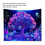 Fluorescent Tree Tapestry Backdrop 150x130cm UV Black Light Art 5