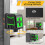 A/B/C/D/E 2-Line Green 7.06.85.2 cm Laser Level 4
