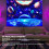 Blacklight Fluorescent Planet Wall Tapestry 150x130cm UV Reactive Polyester 4