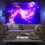 Blacklight Tapestry Star Sky Nebula 150x130cm UV Reactive Polyester 5
