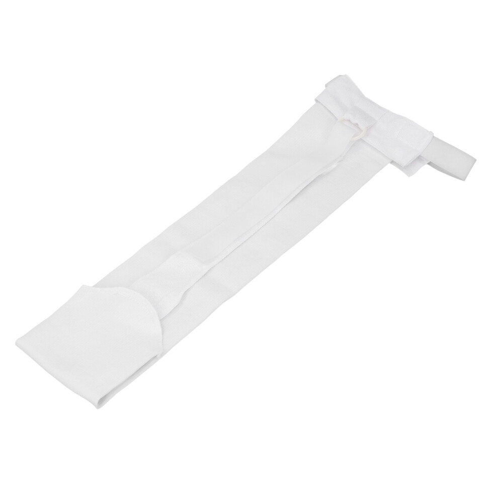 White Plantar Fasciitis Night Sock L/XL 23.2in Elastic Compression