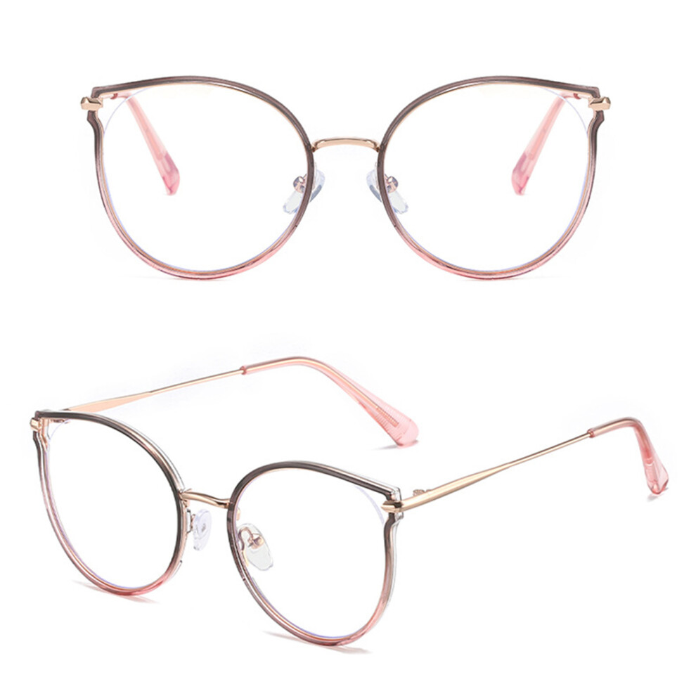 Dachuang Beauty Blue/Light (Ash Powder Frame, Anti- Light) Blocking Glasses For Gaming & Study