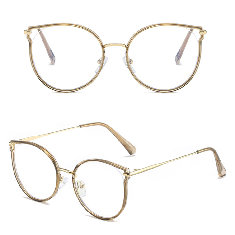 Dachuang Beauty Green/Blue/Light (Transparent Frame, Anti- Light) Blocking Glasses For Gaming & Study