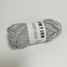 (G011 Gray) Glow Yarn for DIY Crafts - Bright Colors