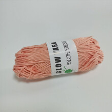 (G007 Sweet Orange) Glow Yarn for DIY Crafts - Bright Colors