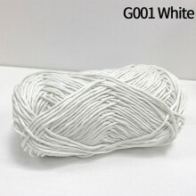 (White) Glow Yarn for DIY Crafts - Bright Colors