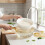 (yellow) Rice & Veggie Strainer Basket - 2-Layer 4