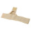 Bunion Relief Cross Strap Toe Separator Sock - Skin, Left Foot 9