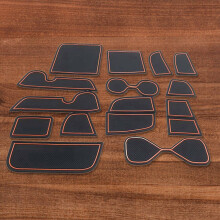 30Pcs Gate Slot Pad for HRV HR-V Vezel 2021 2022 Accessories Interior Non-Slip Anti Dust Cup Holder Inserts