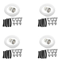 4X Car Air Parking Heater Tube Replacement Fuel Pipe Hose Clip Fuel Filter Crude Oil-Heater for Webasto Eberspacher