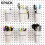 12 Sets Pegboard Bins with Rings Style Pegboard Hooks with Pegboard Cups Pegboard Cup Holder Accessories Transparent 5