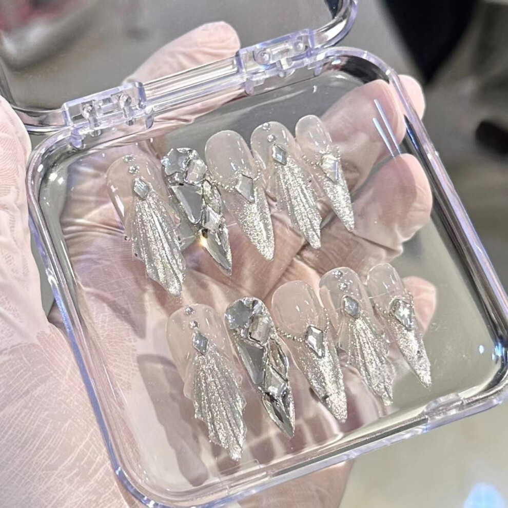 Dachuang Beauty (Xs) 3D Cat Eye Diamond Nail Patches