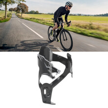 Aluminum Alloy Black Water Bottle Cage for Mountain & Road Bikes
