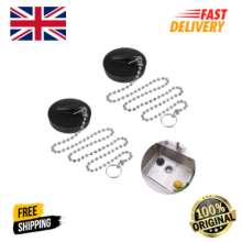 2pcs Sink Drain Stopper Plug Chain Universal
