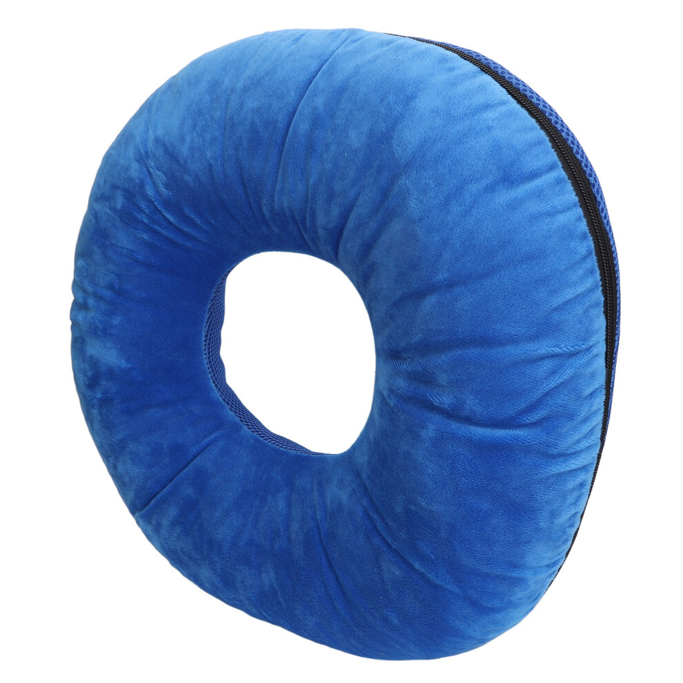 Ergonomic Donut Pillow for Sciatica Hemorrhoids Pregnancy Dark Blue 42cm
