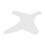 2 Set Beard Shaping & Mustache Stencil Kit for Men - White ABS 7